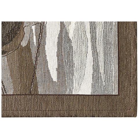 Tappeto Passatoia Cucina Corsia Retro Antiscivolo Disegno Amsterdam By Suardi 55x80 Fango - Foto 2