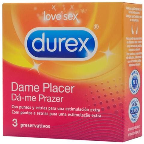 Preservativi Dame Placer Durex 3 Uds - Foto 2