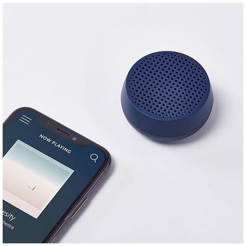 Speaker Bluetooth Altoparlante Portatile Mino S 3w, Blu Marine - Foto 4
