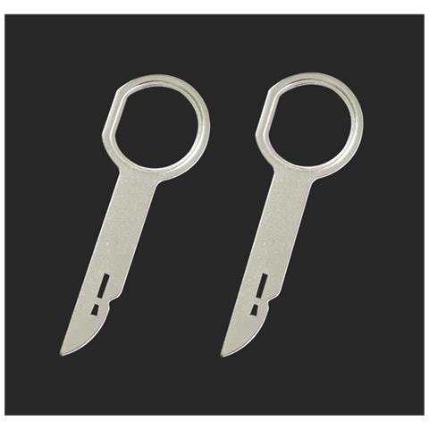 Strumento Di Rimozione Per Lettori Cd /dvd E Sistemi Audio Per Auto Silver - Foto 3