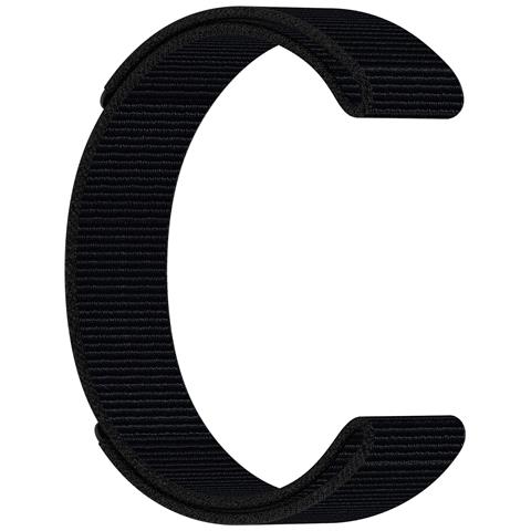 Cinturino In Nylon Compatibile Con Garmin Da 22 Mm Black - Foto 1