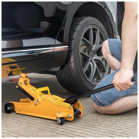 Cric Idraulico BGS 9777 Extra Piatto - Capacità 2,5 T, Altezza Sollevamento 75-515 Mm - Foto 2