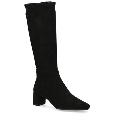 Black Casual Closed Boots Stivali Tessile Scarpe Donna Nero Eu 36, 9-25547-41-044 - Foto 1