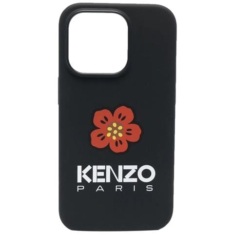 Black Casual Phone Case Custodia Iphone Sintetico Accessori Uomo Nero Eu One Size, Fd5coi14pspc - Foto 1