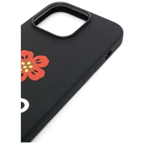 Black Casual Phone Case Custodia Iphone Sintetico Accessori Uomo Nero Eu One Size, Fd5coi14pspc - Foto 3
