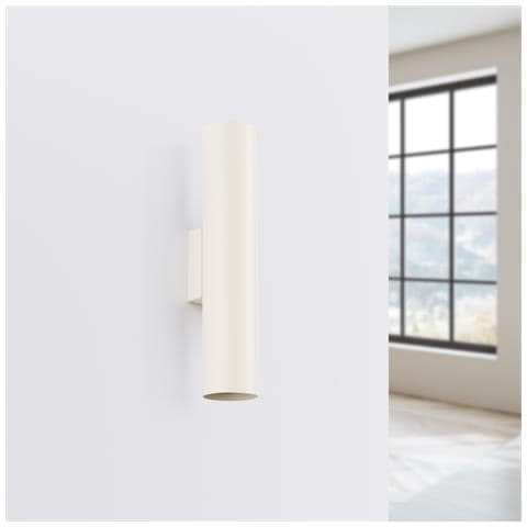 Lampada Da Parete Lagos 2 Beige Sl. 1483 - Soppalco Lampada Da Parete Beige 30x6x8 Cm - Foto 2