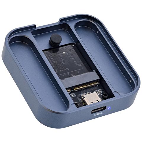 Clip Case - Custodia magnetica USB-C per SSD SATA III e NVMe M. 2 - Foto 2