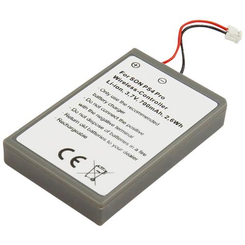 Batteria Per Controller Sony Ps4 Pro Li-ion 3.7v 700mah 2.6wh - Foto 1