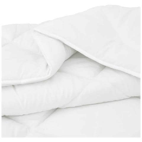 Duvet Invernale 3 pcs Bianco 240 x 200 cm Microfibra - Foto 7
