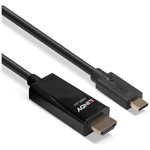 43315 cavo e adattatore video 5 m USB tipo-C HDMI tipo A (Standard) Nero - Foto 5