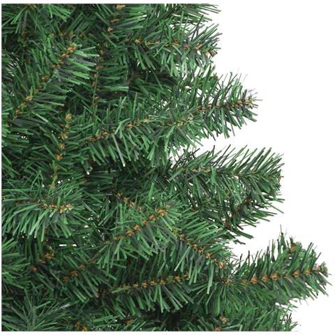 Albero di Natale con 150 LED con supporto Verde 150 cm PVC - Foto 9