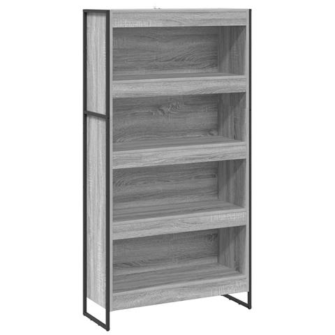 Armadio per Libri 2 pcs Grigio Sonoma 80 x 30 x 155 cm - Foto 1