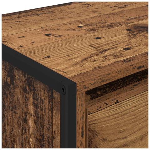 Comodino Legno vecchio 39,5 x 30 x 50 cm Legno multistrato - Foto 9