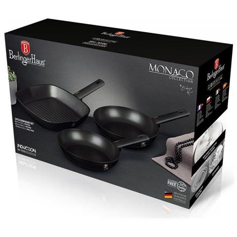 BH-7096 Monaco Titanium Frypan Set - Pentole antiaderenti - Foto 5