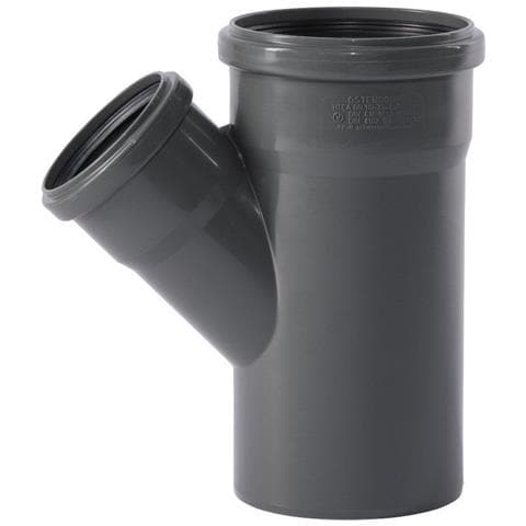 Raccordo Ht 110/75 A 45 Gradi Per Tubi Di Scarico - Foto 1