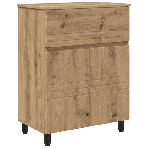 Mobiletto da bagno Rovere Artigianale 60 x 35 x 80 cm - Foto 1