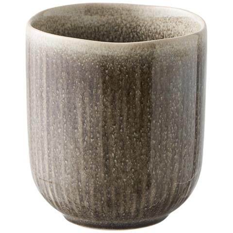 Set 4 Tazze Viola In Stoneware Grigio Senza Manico Ø8x9,5 Cm - Foto 1