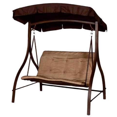 Dondolo da Giardino completo di cuscini colore ecru' - Foto 1