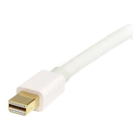 Cavo adattatore Mini DisplayPort 1.2 a DisplayPort 4k bianco da 1 m - M / M - Foto 3