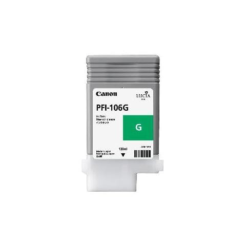 PFI-106G Cartuccia Ink Originale Verde per Canon iPF6300 / iPF6400 Series - Foto 1