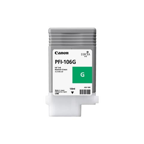 PFI-106G Cartuccia Ink Originale Verde per Canon iPF6300 / iPF6400 Series - Foto 2