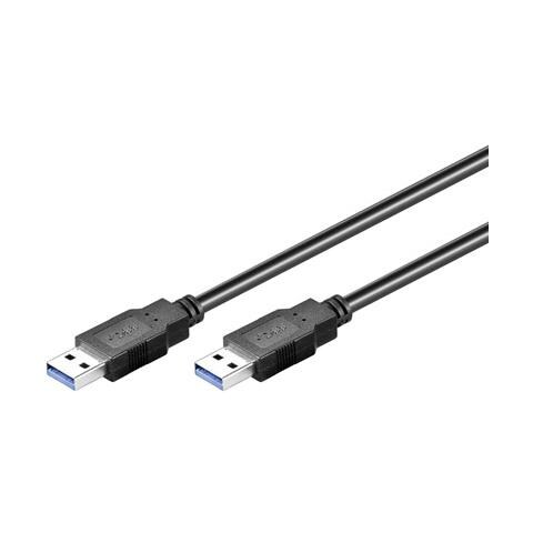 ICOC U3-AA-005-BL - Cavo USB 3.0 A maschio / A maschio 0,5 m Nero - Foto 1