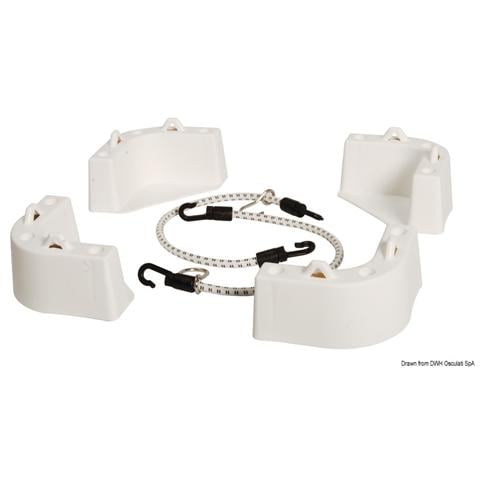 Kit fissaggio universale ghiacciaie 4 angoli - Foto 1