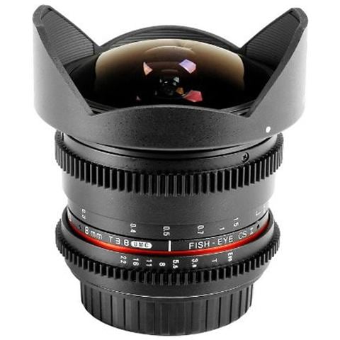 Obiettivo8mm T3.8 Fisheye Cs Ii Umc Vdslr (canon) Nero - Foto 1