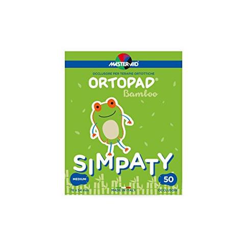 Cerotto Oculare Per Ortottica Ortopad Simpaty M 5,4x7,6 50 Pezzi - Foto 1