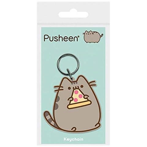 Pusheen Portachiavi In ? ? gomma Per Pizza, , 4,5 X 6cm - Foto 1