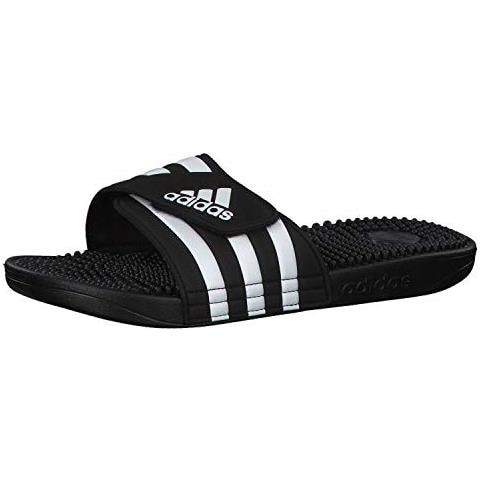 Adissage Ciabatte Unisex Adultonero (nero / Bianco / Nero) 38 Ue - Foto 1