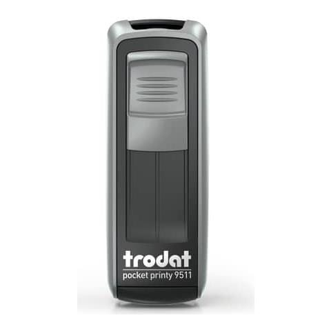 Timbri Autoinchiostranti Tascabili Pocket Printy 9511 38x14 Mm Nero / silver - 148842 - Foto 1
