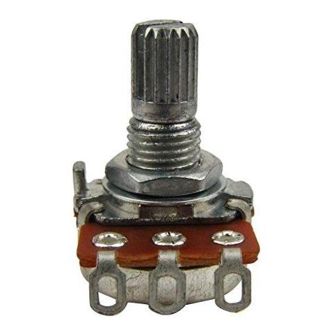 Metric Mini 15 Millimetri Split Shaft Pentole B500k Chitarra Linear Taper Potenziometri (2 Pezzi) - Foto 1