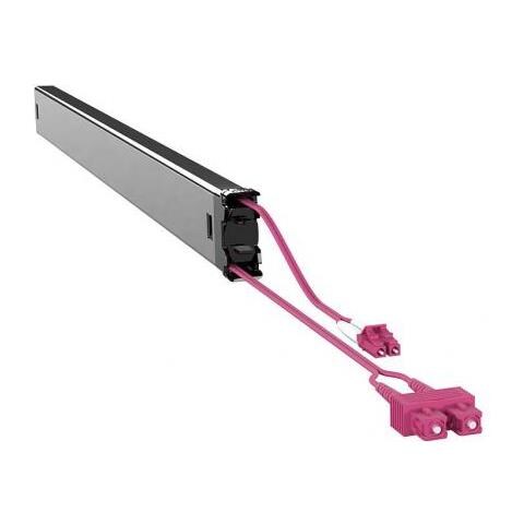 C60mmaom41231e Cavo A Fibre Ottiche 2,5 M Lc Sc Ofc Om4 Viola (Plus+ Om4 Cassette Lc-sc Lr 1pc, 1,8m + - Foto 1