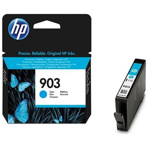 T6L87AE Cartuccia Ink Originale 903 Ciano per OfficeJet Pro 6960 AiO / 6970 AiO Capacità 315 Pagine - Foto 2