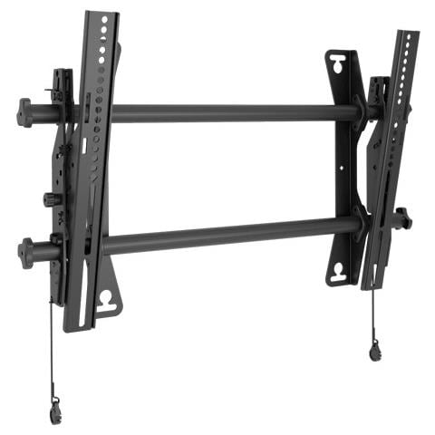 Staffa Top Inclinabile Serie Medium New Fusion Vesa 600×400 per TV o Monitor 26" - 55" Portata Max 57 kg Colore Nero - Foto 1