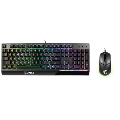 Vigor GK30 COMBO (US) tastiera Mouse incluso Gaming USB QWERTY Inglese US Nero - Foto 1