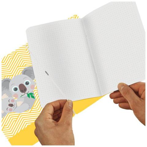 My.book Quaderno Per Scrivere A5 40 Fogli Giallo - Foto 2