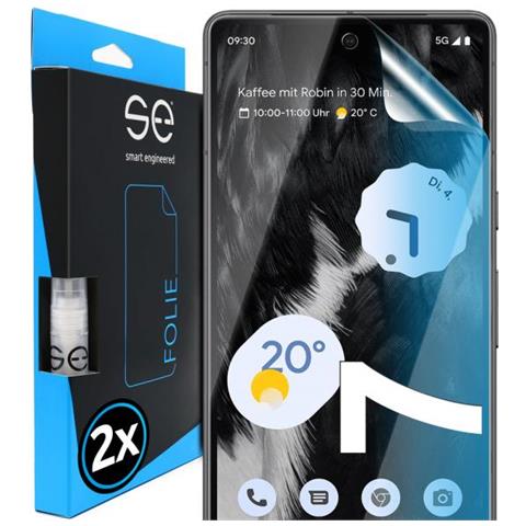 Se0-f0101-0379-22-m Mobile Phone Screen /back Protector Pellicola Proteggischermo Trasparente Google 2 Pz - Foto 1