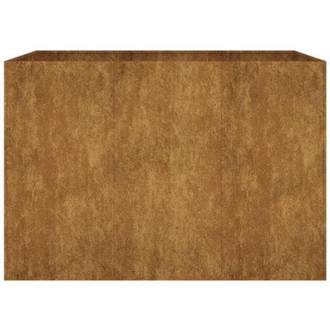 Fioriera Rialzata da Giardino 120x80x80 cm in Acciaio Corten - Foto 2