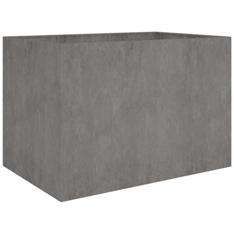 Fioriera Rialzata da Giardino 120x80x80 cm in Acciaio Corten - Foto 6