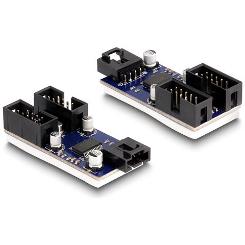 Hub connettore maschio USB 2.0 a 2 porte - Foto 2