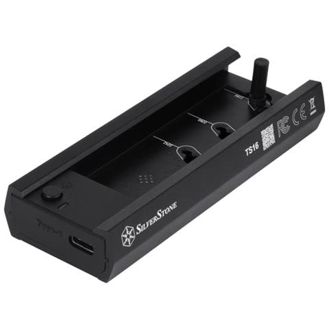 TS16 Box esterno SSD Nero M. 2 - Foto 1