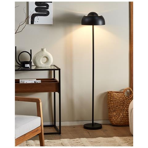 Lampada Da Pavimento Senette Metallo Nero - Foto 7