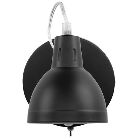 Set Di 2 Lampade Da Parete Harrington Regolabile Metallo Nero - Foto 2