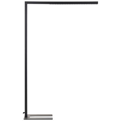 Lampada Da Terra Led Metallo Nero 194 Cm Mensa - Foto 2