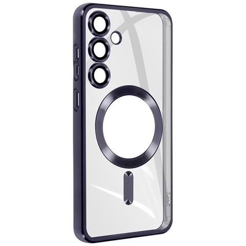 Cover Magsafe Per Samsung S23 Fe In Silicone Bordo Cromato - Foto 5