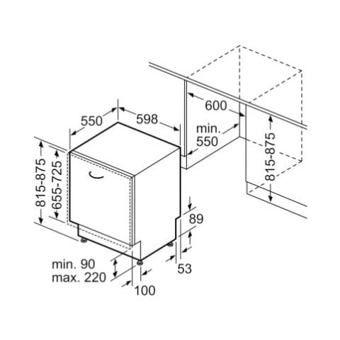 Lavastoviglie SMV4ECX28E da Incasso a Scomparsa Totale Classe A Capacità 14 Coperti - Foto 9