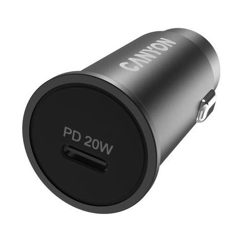 C-20 Console Portatile, Telefono Cellulare, Tablet, Fotocamera, Mp3, Pda, Gps, Mp4, Smartphone Nero Accendisigari Ricarica Rapida Auto - Foto 1