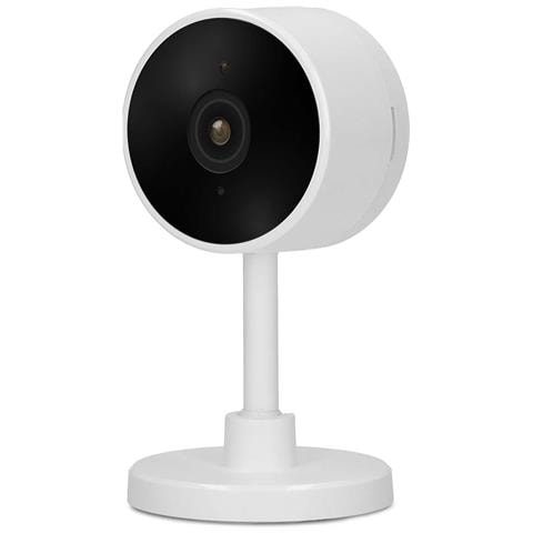 Telecamera Intelligente Wi-fi Smart-cam10 Ip Full Hd 1080p Con Funzione Talkback, Bianco - Foto 1